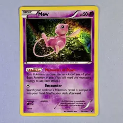 Mew 29/124 Holo Rare Fates Collide Pokemon Card Near Mint NM - Image 1