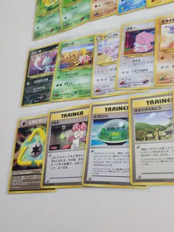 Japanese Neo Genesis Collection - New World - All Cards Near Mint - 32 Total - Image 5