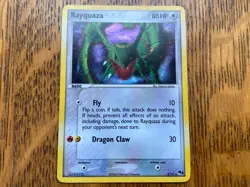 Pokemon TCG Rayquaza Holo Rare Card 3/17 Pop Series 1 Promos NM - Image 2