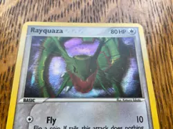 Pokemon TCG Rayquaza Holo Rare Card 3/17 Pop Series 1 Promos NM - Image 5