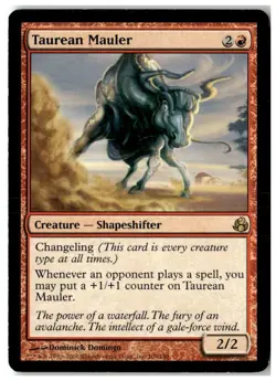MTG Taurean Mauler - Morningtide Moderately Played English - Image 1