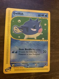 QWILFISH - 127/165 - Expedition Base Set - Common - Pokemon Card - Image 3