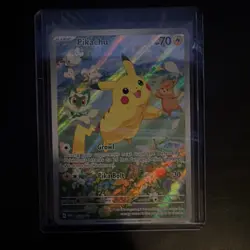 Pokemon TCG Pikachu 088 Sv: Scarlet & Violet Promo Holo Card 70 HP Pika Bolt - Image 1