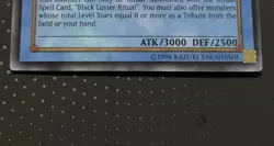 Yu-Gi-Oh Black Luster Soldier 1st Edition Ultra Rare Card TCG SYE-024 - Image 4