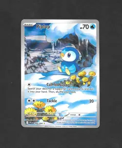 Piplup 098/094 - Phantasmal Flames Illustration Rare Holo Pokemon Card TCG NM - Image 1