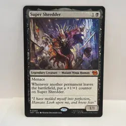 Super Shredder Teenage Mutant Ninja Turtles Regular MTG TMNT 0083 - Image 1