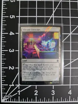 Vibrant Cityscape TMC 0082 Foil MTG Ninja Turtles TMNT NM/M - Image 1