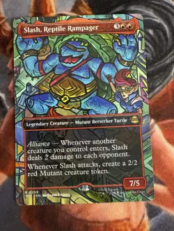 Slash, Reptile Rampager (Borderless) Teenage Mutant Ninja Turtles Regular - Image 1