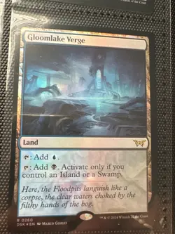 Gloomlake Verge Duskmourn: House of Horror Foil - Image 1