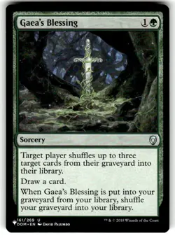 Gaea's Blessing Dominaria Regular MTG - Image 1