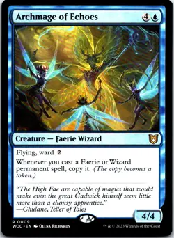 Archmage of Echoes R Commander: Wilds of Eldraine 9 LP - Image 1