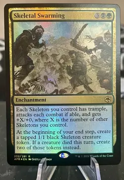 Skeletal Swarming Adventures in the Forgotten Realms Foil - Image 1
