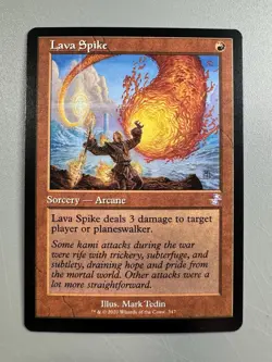 Lava Spike | Time Spiral Remastered | #347 | Special | NM - Image 1