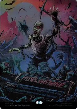 Howling Mine(Rainbow Foil) - Secret Lair Iron Maiden - 7046 - NM Foil - Image 2