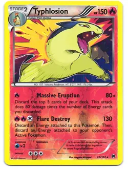 Typhlosion 20/162 Holo Rare BREAKthrough Pokemon NM - Image 1