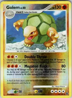 Golem 29/132 Secret Wonders Pokemon TCG Reverse Holo MP - Image 1
