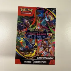 Pokemon Mega Evolution Phantasmal Flames Booster Box Sealed - Image 1