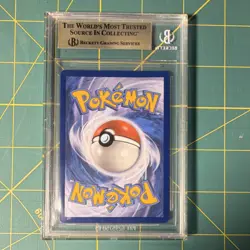 Pokemon 2025 Zekrom ex 172/086 Sv: Black Bolt BWR Holo EX Beckett 9.5 - Image 2
