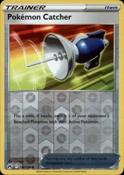 Pokemon Catcher Reverse Holo Uncommon Crown Zenith 138/159 NM - Image 1