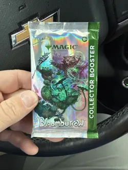 2024 Factory Sealed Magic the Gathering MTG Bloomburrow Collector Booster Pack - Image 1