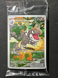 Pokemon - Tyrunt 070 Pokemon Center Stamp Black Star Promo SEALED - Image 1