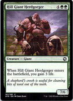 Hill Giant Herdgorger Adventures In The Forgotten Realms Near Mint X4 - Image 1