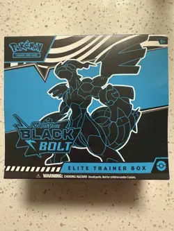 Pokemon TCG Black Bolt Elite Trainer Box ETB New Sealed 🔥 10+ in stock - Image 1