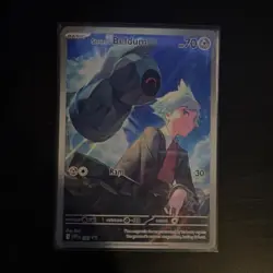 Pokemon TCG Steven's Beldum 207 Sv: Scarlet & Violet Promo Holo Basic 70 HP Ram - Image 1