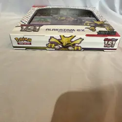 Pokemon TCG Scarlet & Violet 151 Alakazam Ex Collection Box SEALED! - Image 5
