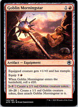 Goblin Morningstar Adventures In The Forgotten Realms NM 4x x4 - Image 1