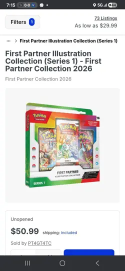 Lot of 6 Pokemon TCG First Partner Illustration Collection Series 1 - Image 4