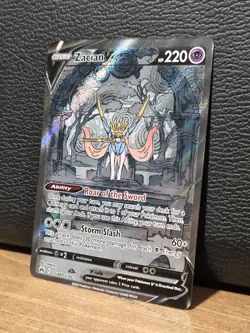 Zacian V GG48/GG70 Pokemon Crown Zenith: Galarian Gallery Ultra Rare Holo NM - Image 3