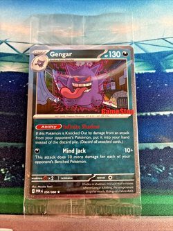 Pokemon Gengar Perfect Order "Stamped" GameStop 050/088 Promo Factory Sealed - Image 1