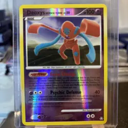 Deoxys Defense Forme - 25/146 - Legends Awakened - Reverse Holo Rare - Pokemon - Image 1