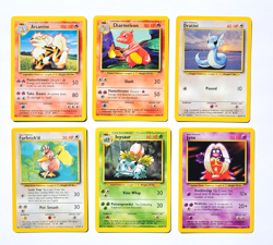 Pokemon TCG Base Set Unlimited Bulk Common Uncommon Rare Vintage No duplicate LP - Image 2