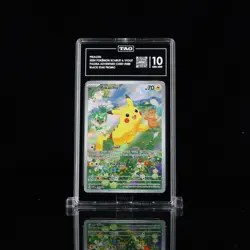 💎 TAG 10 POKEMON SVP BLACK STAR PROMO #088 PIKACHU PALDEA ADVENTURE CHEST 88 - Image 1