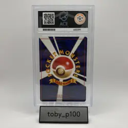 ACE 10 Croconaw Pokemon TCG 159 NEO Promo Premium File 1999 #159 - POP 6 - Image 2