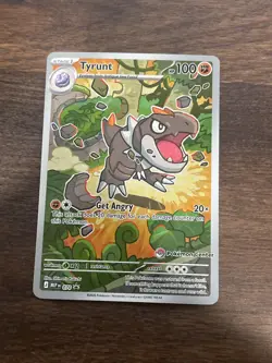 Pokemon TCG - Tyrunt 070 Pokemon Center 2026 STAMPED Perfect Order Promo - Image 1