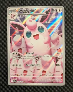 Pokemon TCG Wigglytuff 105/094 Illustration Rare Phantasmal Flames NM/MINT - Image 1