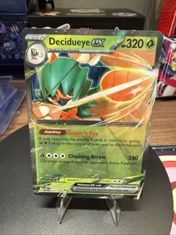Decidueye EX 012/088 Ultra Rare Holo Perfect Order NM Pokemon TCG - Image 1