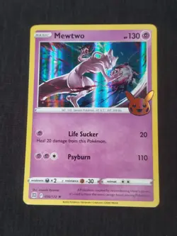 Pokemon Mewtwo Holo – Trick or Trade 2022 Halloween Set – Mint 💎 - Image 1