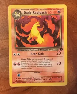 Dark Rapidash 44/82 - Team Rocket - Pokemon - Image 1