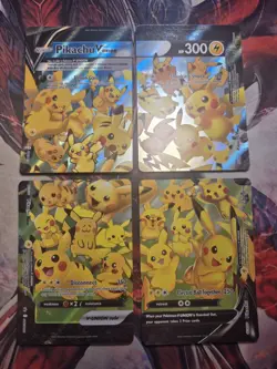 Pokemon Pikachu V-Union Complete Set Near Mint SWSH139 SWSH140 SWSH141 SWSH142 - Image 1