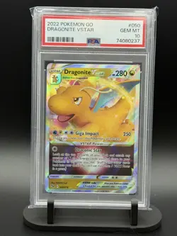 Dragonite VSTAR 050/078 Pokemon GO Holo PSA 10 - Image 1