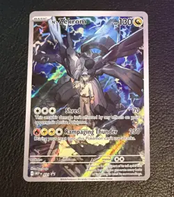 Pokemon N's Zekrom Promo 031 Mega Evolution - Image 1