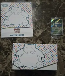 Pokemon TCG Snorlax 151 ETB Full Art Promo SEALED (with Player's Guide and Box) - Image 1