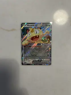 Pokemon Perfect Order Meowth EX 062/088 Full Art Holo Double Rare NM TCG - Image 1