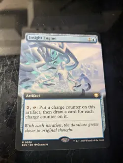 MtG EoC Insight Engine #26 Extended Art Non-Foil - Image 1