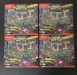 Mega Battle Deck - Mega Gengar ex Box Set Haunter Pokemon TCG (Sealed) New X4 - Image 1