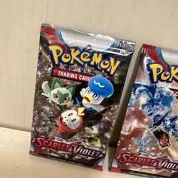 Pokemon TCG Scarlet & Violet Booster Packs Set Of 4 fast ship - Image 2